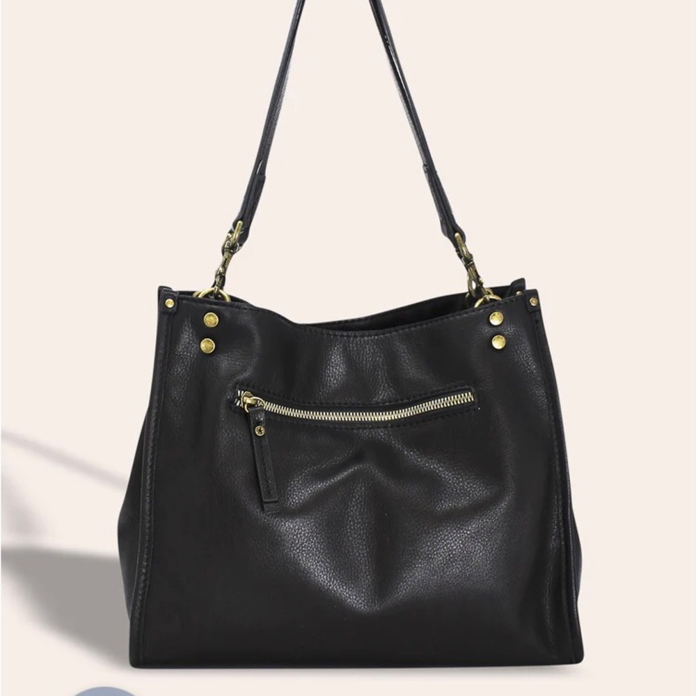 American Leather Co. Lenox Triple Entry Satchel - Picture 7 of 10
